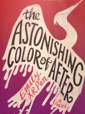 The Astonishing Color of After Art Poster - Purple & Black